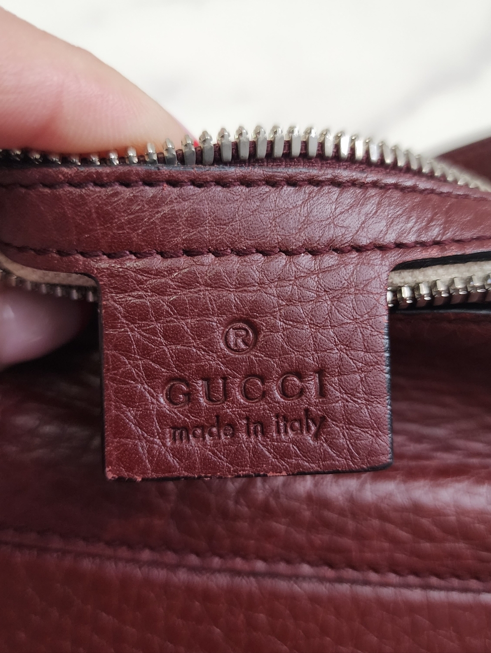 Authentic Leather Gucci Soho Interlocking GG Crossbody Bag With Digital COA - Picture 10 of 15